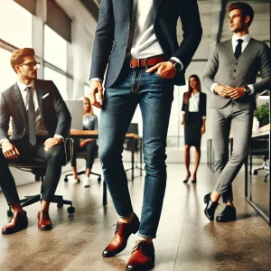 Read more about the article Are Jeans Business Casual? A Guide to Wearing Denim at Work