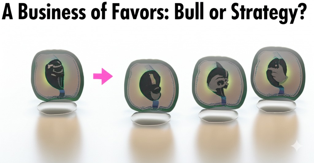 You are currently viewing A Business of Favors: Bull or Strategy?