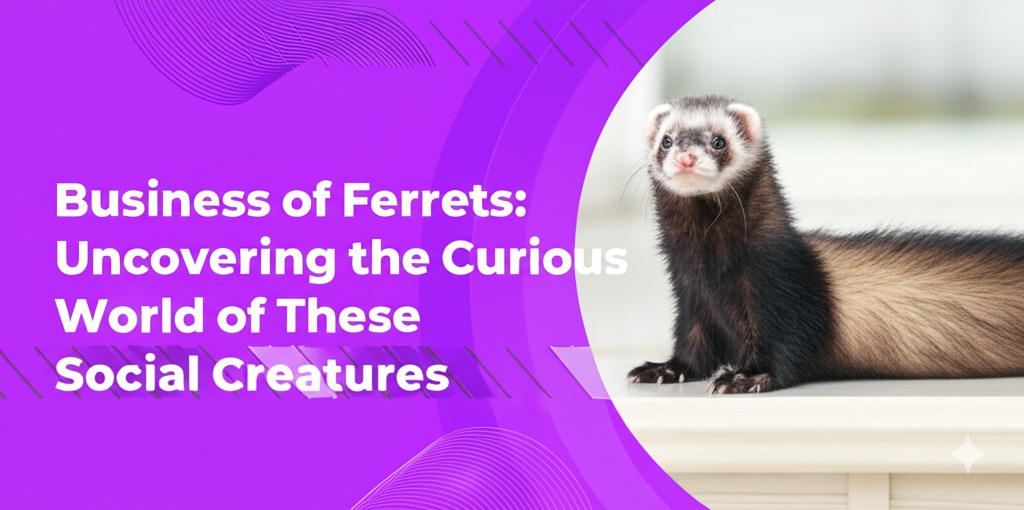 Read more about the article A Business of Ferrets: Uncovering the Curious World of These Social Creatures