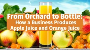 Read more about the article From Orchard to Bottle: How a Business Produces Apple Juice and Orange Juice
