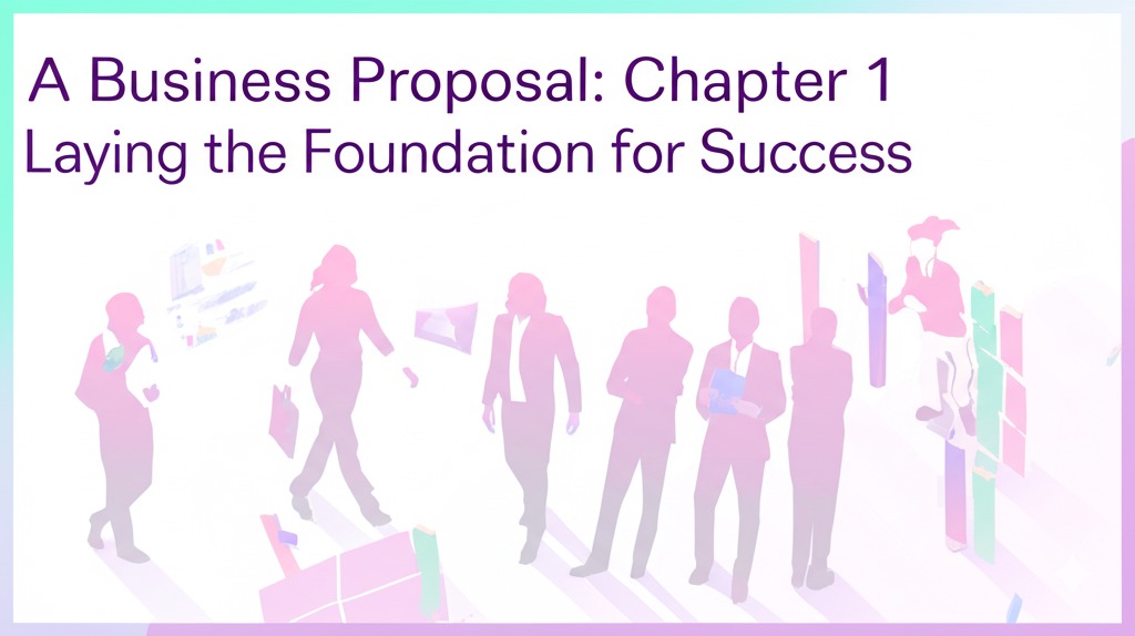 You are currently viewing A Business Proposal: Chapter 1 – Laying the Foundation for Success