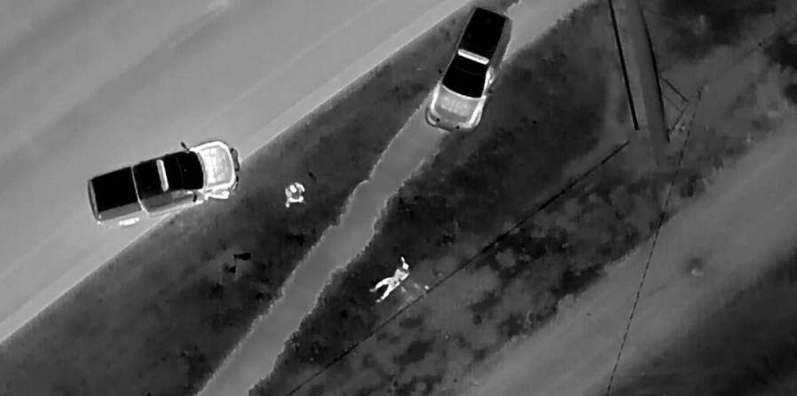 Read more about the article Drone finds robbery suspect hiding after evading police