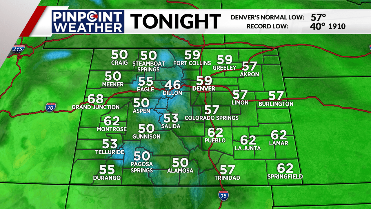 Read more about the article Denver weather: Wet and cooler week ahead