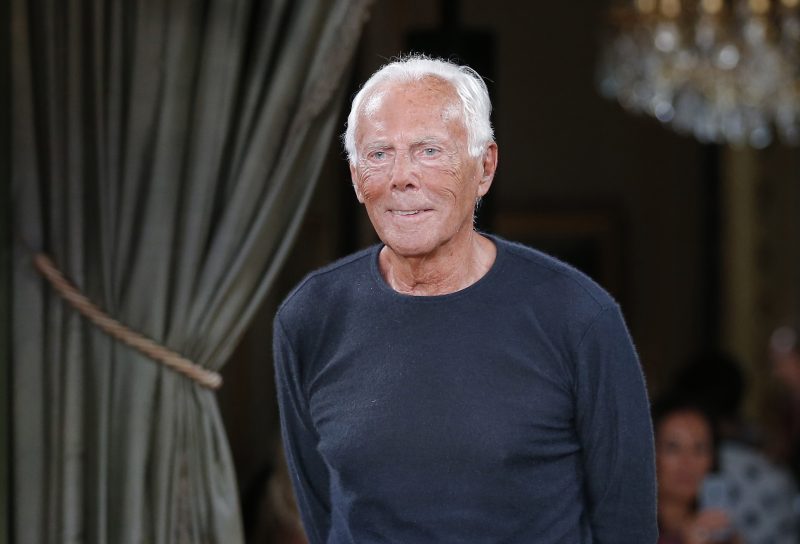 You are currently viewing Fashion designer Giorgio Armani dies