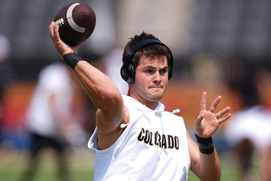 Read more about the article 3rd-string to starter, Staub expected to start as CU’s quarterback on Friday