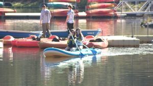 Read more about the article Evergreen High School students reconnect at Evergreen Lake before returning to the classroom