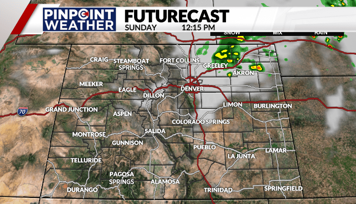 Read more about the article Denver weather: Cloudy start Sunday, sunny afternoon ahead