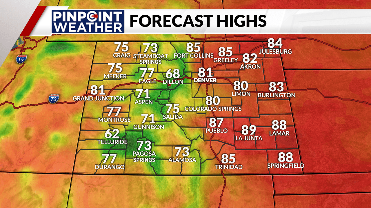 You are currently viewing Denver weather: Warm Friday on tap with breezy conditions this weekend