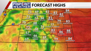 Read more about the article Denver weather: Another warm afternoon on tap with evening rain chance