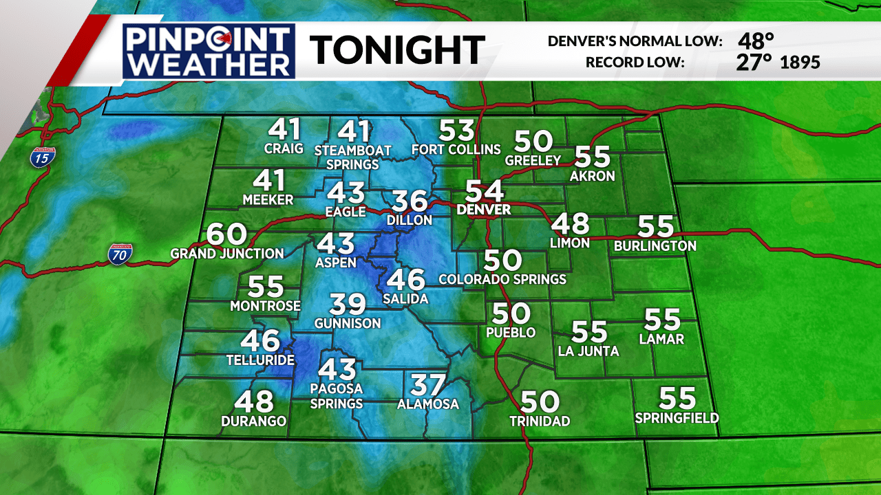 You are currently viewing Denver weather: Mild first day of autumn with spotty showers and storms