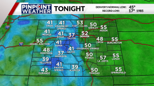 Read more about the article Denver weather: Chance for showers to start the workweek