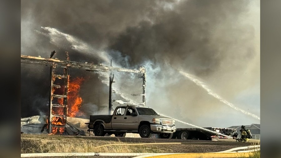 Read more about the article Entire building burnt north of Elizabeth