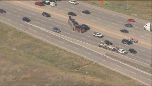 Read more about the article Tire came off vehicle, hit another in deadly I-25 crash in Lone Tree: Officials