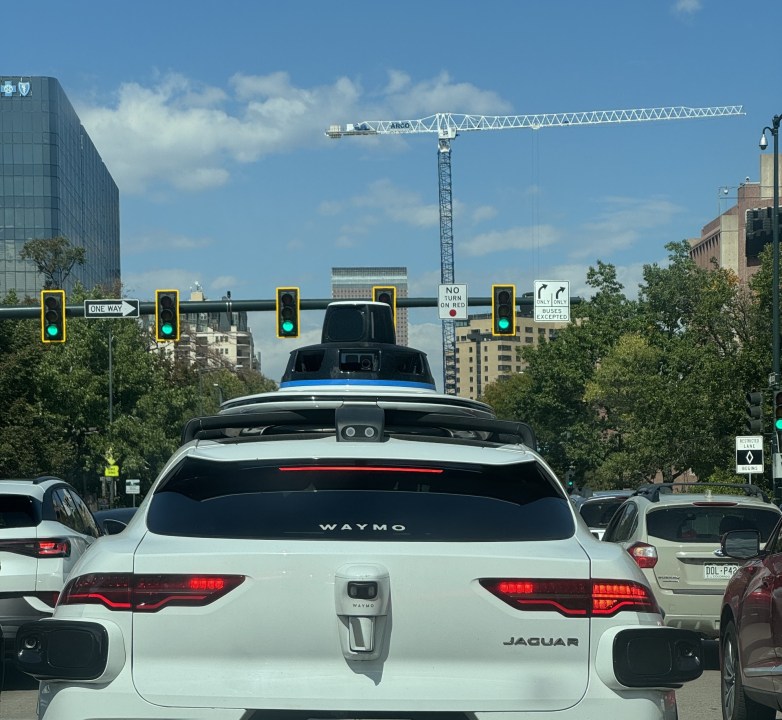 You are currently viewing Waymo, the self-driving car, spotted in Denver. Here's how they work