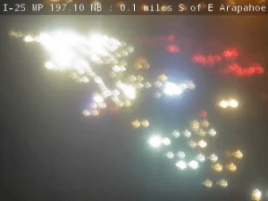 Read more about the article Crash closes 4 lanes of I-25 in Centennial