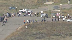 Read more about the article Activists protest plans for new ICE facility at the site of a former Hudson prison