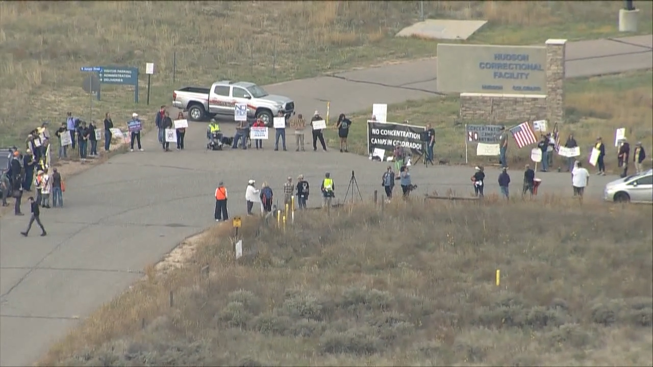 You are currently viewing Activists protest plans for new ICE facility at the site of a former Hudson prison