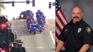 Read more about the article Agencies from across Colorado honor Arvada firefighter who died from cancer