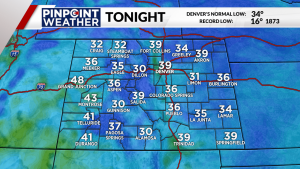 Read more about the article Denver weather: Shower chances and cooler temperatures to end the workweek